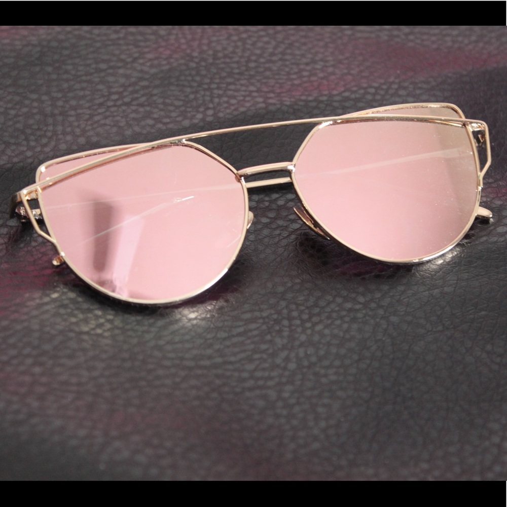 Rose Gold Sunglasses